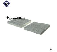 Fits VASCO X756 cabin carbon filter. BMW X3 (F25), X4 (F26) - set of 2 pcs