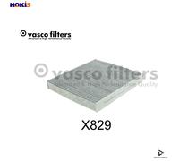 FILTER CABIN AIR X829 FOR SKODA VW SEAT AUDI A1/City/Carver/Sportback 1.0L 3cyl