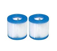 Filter Cartridge 29007E ，Compatible for Intex， 28601 28602 330 GPH Pump Filter, Replacement Swimming Pool Hot Tub Spa Part(2pcs)