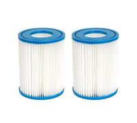 Filter Cartridge ，Compatible for Bestway， Swimming Pool, Replacement Hot Tubs Filter Compatible with Z SPA Filter Pump(2pcs)