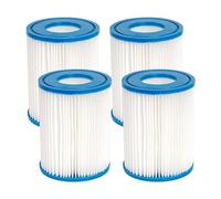 Filter Cartridge ，Compatible for Bestway， Swimming Pool, Replacement Hot Tubs Filter Compatible with Z SPA Filter Pump(4pcs)