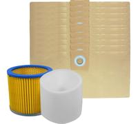 Filter Cartridge for TITAN TTB350 TTB351VAC TTB430VAC Wet & Dry + 10 Bags Sleeve