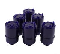 Filter Cartridges For Pur Faucet Systems, 6 Pack High Efficiency Replacement With Coconut Activated Carbon, Removes Heavy Metals And Disinfectants