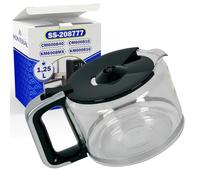 Filter Coffee Machine Glass Coffee Pot with Lid with The Original Code SS-208777 SS208777 for Tefal for Krups - MONTERAL