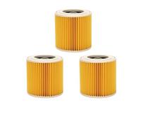 Filter ，Compatible for Karcher， WD WD2 WD3 WD1 MV3 MV2 Vacuum Cleaners Parts WD2250 WD3.200 WD3.300 A2004 A2054 A2204 A2656 Accessories(3pcs)