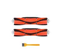 Filter ，Compatible For Xiaomi Mijia 1s S5,S50,S6 Pure, E4, Vacuum Cleaner Accessories,Mop Roller Side Brush Spare Parts Kit (Color : Main Brush 2pcs)