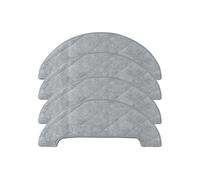 Filter Compatible With Laresar L6 Pro Robot Vacuum Cleaner Main Brush Side Brush Hepa Filter Mop Rag Dust Bag Spare Parts Accessories (Color : Mop 4PCS)
