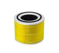 Filter Compatible With Levoit Air Purifier Core 300 Activated Carbon Filter Compatible With Levoit Core 300 Hepa Filter(Color:Yellow)