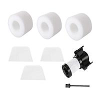 Filter Compatible with Shark Stick Vacuum Cleaner IF200UKT IF250UKT, Shark HEPA Filter Kit Replaces Part XPSTMF100 & XPREMF100,1 Hepa and 3 foam Shark Filters Set