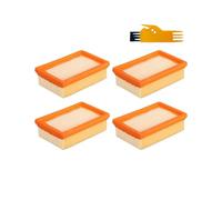 Filter Components Spare Parts, Compatible for KARCHER, MV4 MV5 MV6 WD4 WD5 WD6 Wet Dry Vacuum Cleaner Filter Accessories Replacement(5pcs)