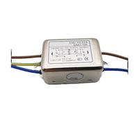Filter DAA1-10A single-phase 220V10A6A power filter anti-interference electromagnetic purification lead(10A different directions)