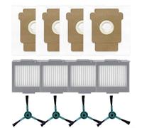Filter Dust Bag Side Brush Kit for Roomba Max 705 for Vac Vacuum Cleaner, for Homes with Pets and Children(A)