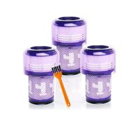 Filter Element 3 PACK Filter Replace Accessory Parts. Compatible For Dyson V12 Detect Slim Cordless Vacuum And V12 Slim Vacuums, Compare To Part 971517-01