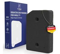 Filter Fits Miele T1 9164761 Dryer - Replacement Filter for Heat Pump Dryer - Lint Removal - Washable Base Filter - Foam Filter Fine/Coarse Lint Filter Sponge Filter (1 Filter)