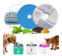 Filter for cat fountains, drinking pads, cat water filter, drinking fountain, for the water supply of cat puppies and dogs in everyday life as well as on the go as well as on the go when drinking