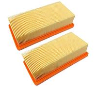 Filter For karcher 6.415-953.0 AD2 AD3 AD4 Vacuum Cleaner Parts No Rubber Frame (2 Pack)