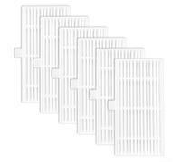 Filter for Nedis Robot Vacuum Cleaner WIFIVCR001CBK WIFIVCB01, 6-Pack Replacement HEPA Filter Accessory Part, White