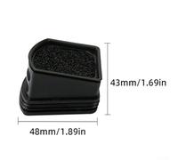 Filter for Truclean W10 Pro and Shunzao H200 Z20 S20 Z30 Wet Dry Vacuum Compatible with B302CN Reusable Washable Motor Protection Air Filtration 1(2 Pack)