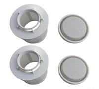 Filter for Xiaomi for mijia Vacuum 4 Pro Max G40 HEPA Replacement Washable Dust Catcher Advanced Purification System Flat for surface Compact Fit(4pcs)