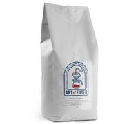 Filter Ground Coffee 1kg - Strong Dark Roast - Art of Filter Ground Coffee - Roast & Ground Coffee Specifically For Filters Coffee Machines & V60 Pourover - Strength 5 (1kg)