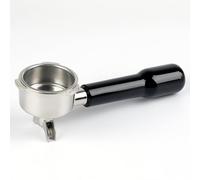 Filter Holder 51 mm for Cecotec Power Espresso 20 / Casabrews CM5418 with Double Spout Stainless Steel Filter Holder Including Strainer