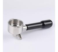 Filter Holder 51mm 2 Ears with Double Spout for Delonghi ECP31.21 ECP33.21 ECP35.31 ECOV311 with Stainless Steel Filter Holder and ABS Handle