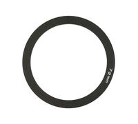 Filter Holder Adapter Ring 49/52/55/58/62/67/72/77/82 mm Compatible with Cokin P Series Black for Universal Cameras (72 mm)