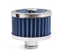 Filter Housing Flap Cover,Filters Protection Cover 23mm Car Air Filter For Motorcycle Cold Air Intake Flow Crankcase Vent Cover Respirator Filters OFI064(Blue)