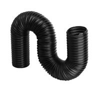 Filter Intake Hose Car Cold Air Filter Intake Tube Kit Ducting Feed Hose Pipe 1M Flexible Air Inlet Duct Pipe System 2inch 2.5inch 3inch Universal(50mm-2inch)