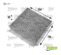 FILTER INTERIOR AIR 698774 FOR SMART M160.910/160E6ALB05/160E6ALB03 0.6L 3cyl