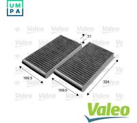 FILTER INTERIOR AIR 698864 FOR BMW 5/E60/E61 ALPINA B5 N52B30A/B/BF N53B30 3.0L