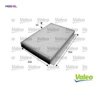 FILTER INTERIOR AIR 715601 FOR VW CRAFTER/30-50/Van/30-35/Bus/Platform/Chassis