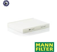 Filter, interior air MANN-FILTER CU 26 001 for HYUNDAI