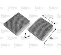 FILTER INTERIOR AIR FITS: ALFA ROMEO 156 1.6 16V T.SPARK /1.8 16V T.SPARK /2.