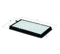 FILTER INTERIOR AIR FITS: BMW 3 SEDAN 316 I/318 I/318 IS/320 I/325 I/325 TD/3