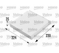 FILTER INTERIOR AIR FITS: CITROËN BERLINGO BOX BODY/MPV 1.1 I /1.4 I /1.8 D /