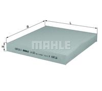 FILTER INTERIOR AIR FITS: FORD AUSTRALIA RANGER PICKUP 2.2 TDDI/2.2 TDDI 4X4/