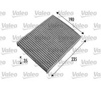 FILTER INTERIOR AIR FITS: FORD FIESTA V 1.4 16V/1.4 TDCI/1.3/1.6 16V/1.25 16V