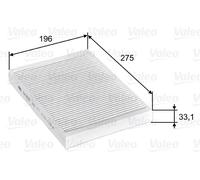 FILTER INTERIOR AIR FITS: LAND ROVER LR2 2.2 ED4/2.2 TD4 4X4/2.2 SD4 4X4/3.2