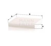 FILTER INTERIOR AIR FITS: TOYOTA LAND CRUISER PRADO 4.0 V6 VVT-I /3.0 D-4D /2
