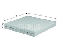 MAHLE LA 216 Interior Cabin Air Filter - Pollen Filter - Car
