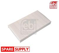FILTER, INTERIOR AIR FOR ALFA ROMEO IVECO FIAT FEBI BILSTEIN 11510