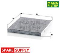 FILTER, INTERIOR AIR FOR ALFA ROMEO MANN-FILTER CUK 23 009