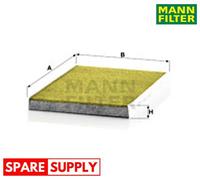 FILTER, INTERIOR AIR FOR ALFA ROMEO MASERATI MANN-FILTER FP 32 008