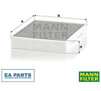 Filter, interior air for ALPINA B3 B4 D3 D4 MANN-FILTER CUK 25 001