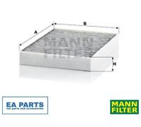 Filter, interior air for ALPINA B5 B7 B8 GRAN COUPE D5 MANN-FILTER CUK 23 014-2