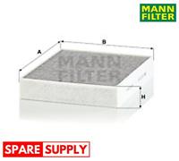 FILTER, INTERIOR AIR FOR ALPINA BMW MANN-FILTER CUK 25 001