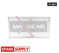 FILTER, INTERIOR AIR FOR AUDI 100 / 5000 C3 SALOON 100 C3 AVANT MAXGEAR 26-0237