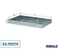 Filter, interior air for AUDI A4 / S4 B6 A4 / S4 B6 Avant MAHLE LAK 93