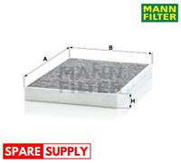FILTER, INTERIOR AIR FOR AUDI BENTLEY LAMBORGHINI MANN-FILTER CUK 31 003